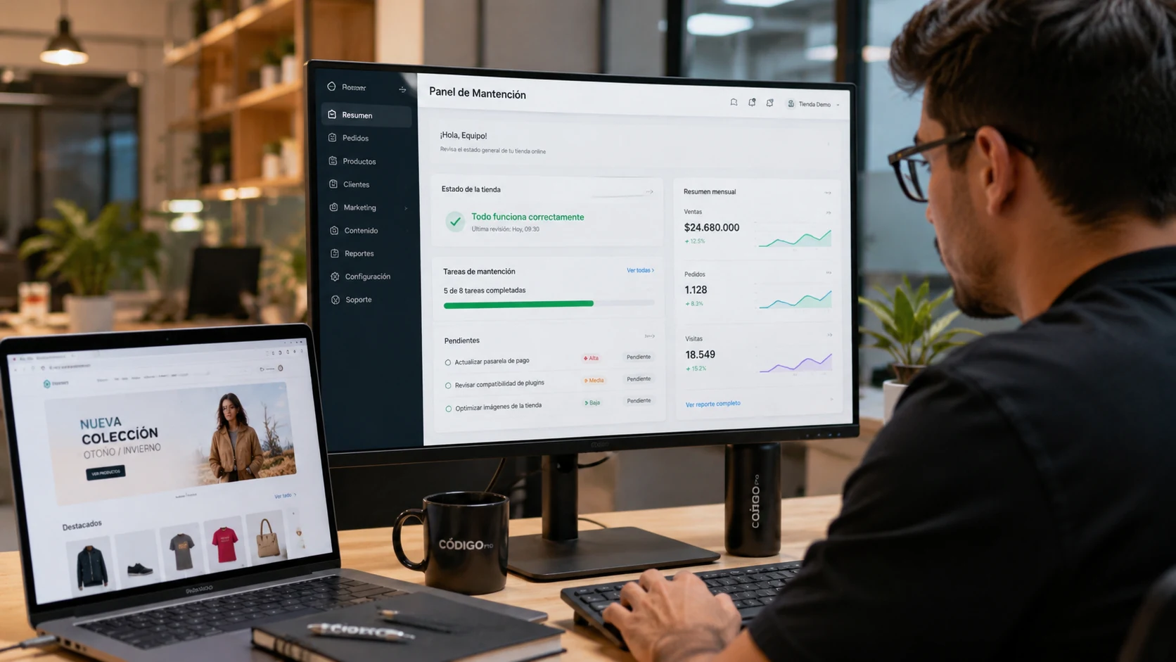 Mantención y soporte ecommerce mensual: por qué tu tienda lo necesita