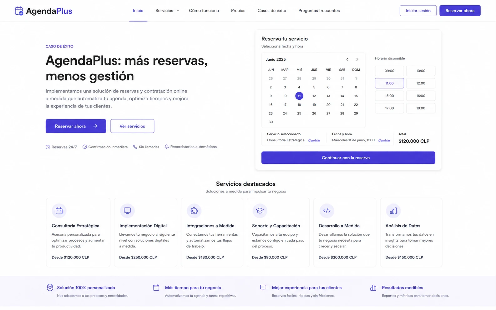 Caso AgendaPlus