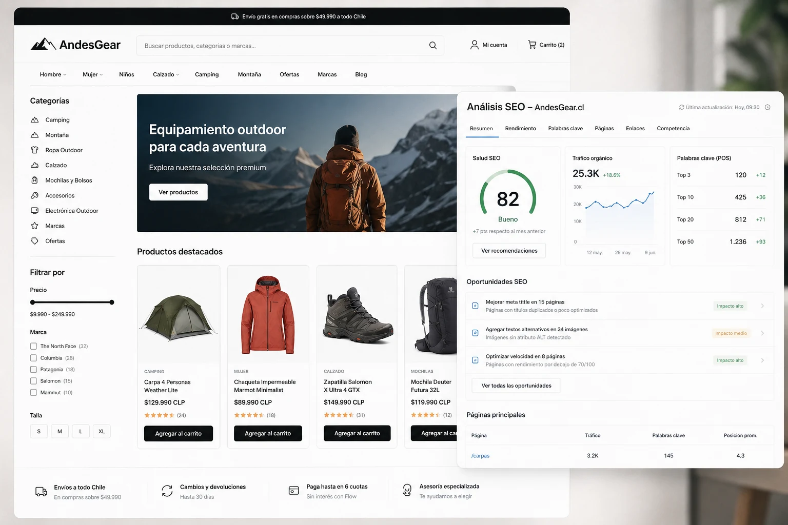 SEO ecommerce