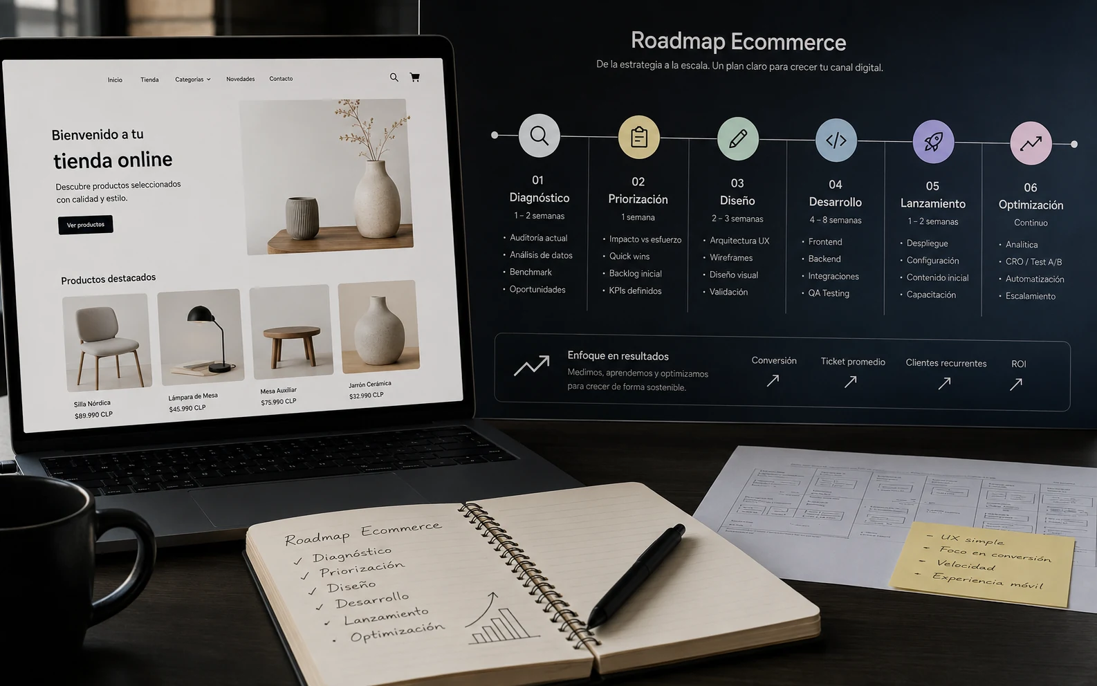 Imagen de apoyo para Roadmap ecommerce