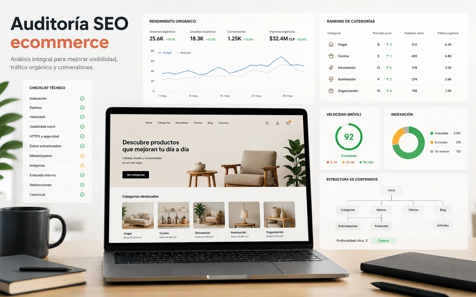 Imagen de apoyo para Auditoría SEO ecommerce