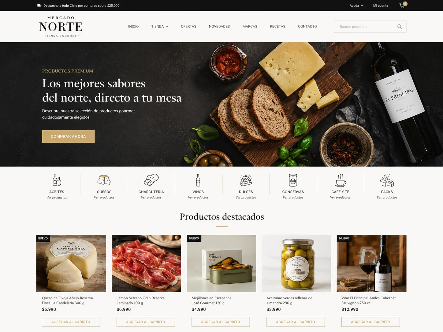 Caso Gourmet Local